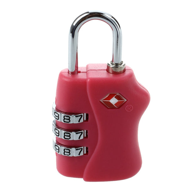 combination travel padlock