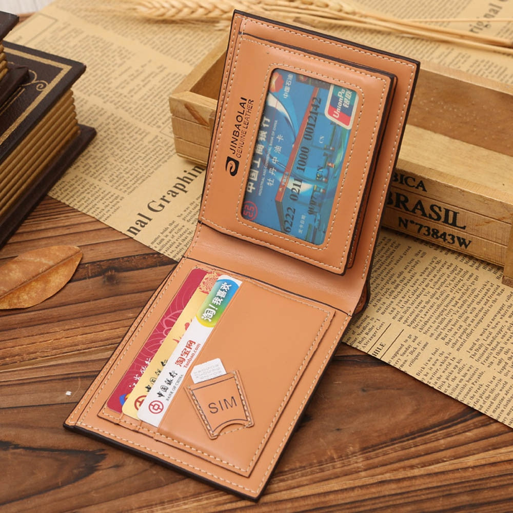 male leather wallet