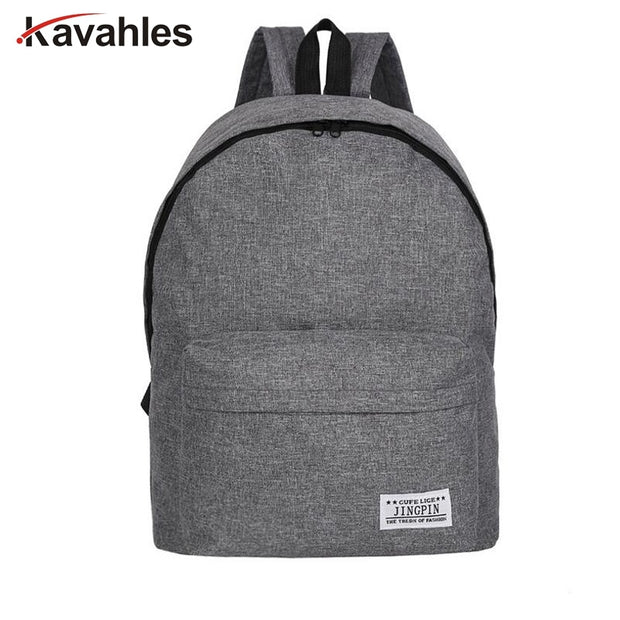 simple canvas backpack