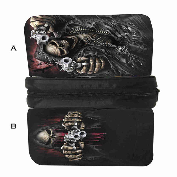 skeleton pencil case