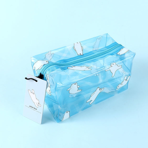 cute clear makeup bag