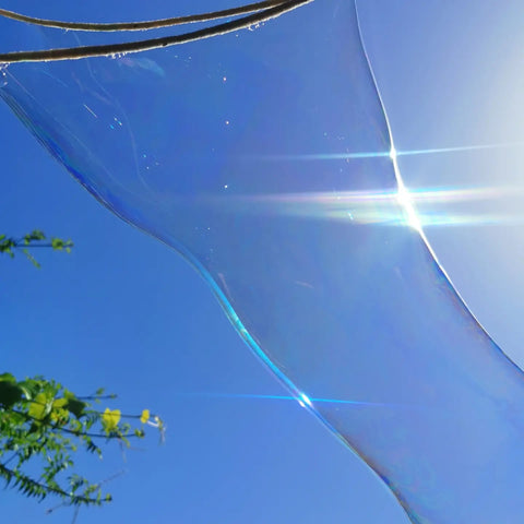 A Dr Zigs Eco Bubble in a Blue Sky