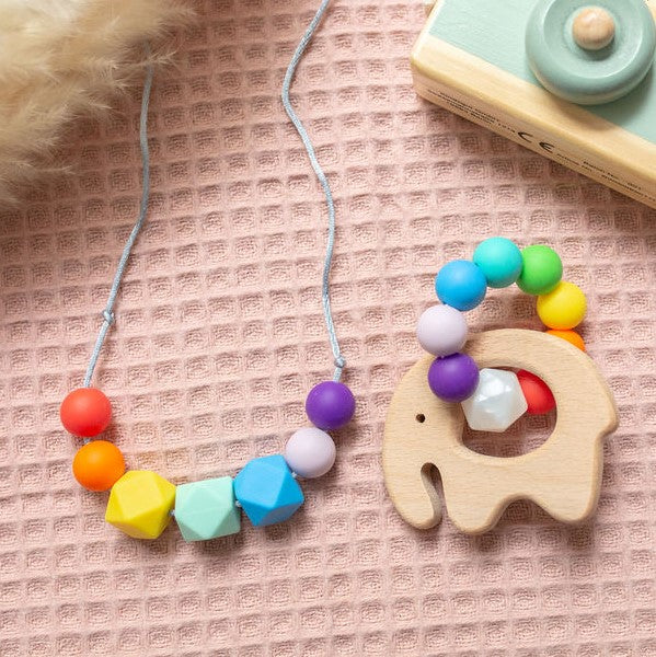 teething ring necklace