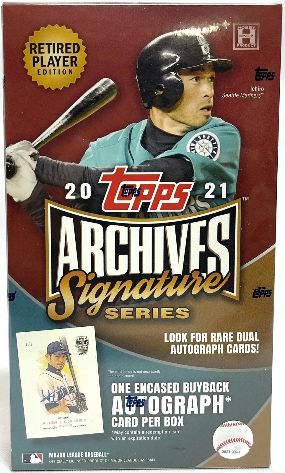 2021 Topps Archives Signature Series Retired Edition Baseball Box