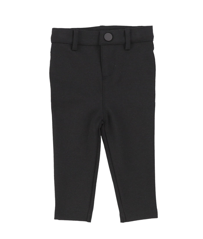 Lil Legs Baby Husky Slim Boys Pants Black / 14Y