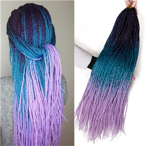 VERVES Ombre Senegalese Twist Hair Crochet braids