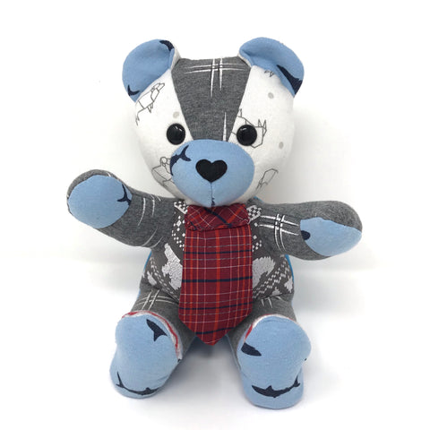 patchwork bébé souvenir ours en peluche