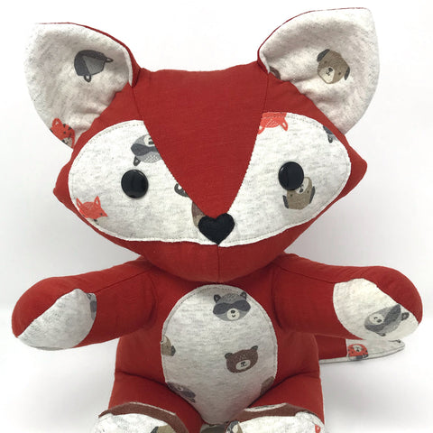 bébé renard souvenir animal en peluche