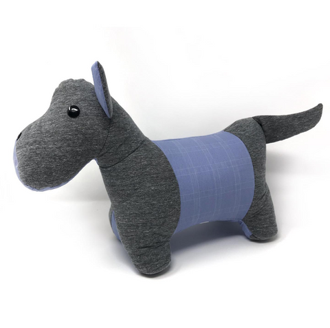 animal en peluche chien scottie