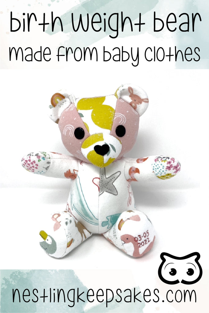 Extra Small Birth Weight Memory Bear