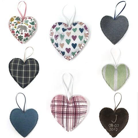 keepsake heart ornaments for valentines day