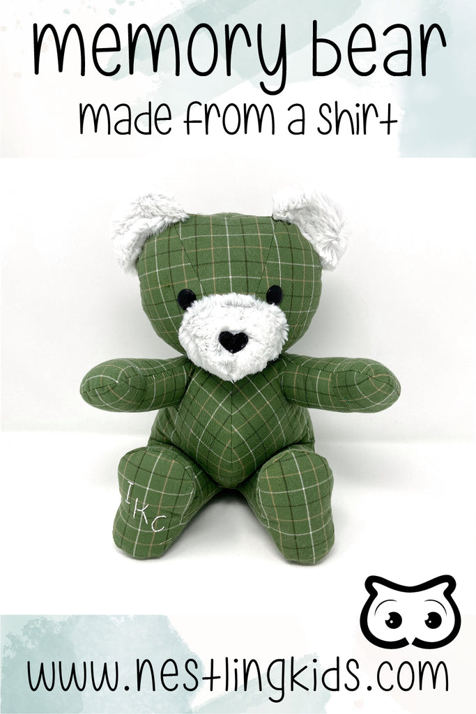 Plush Memory Bear made from a Shirt