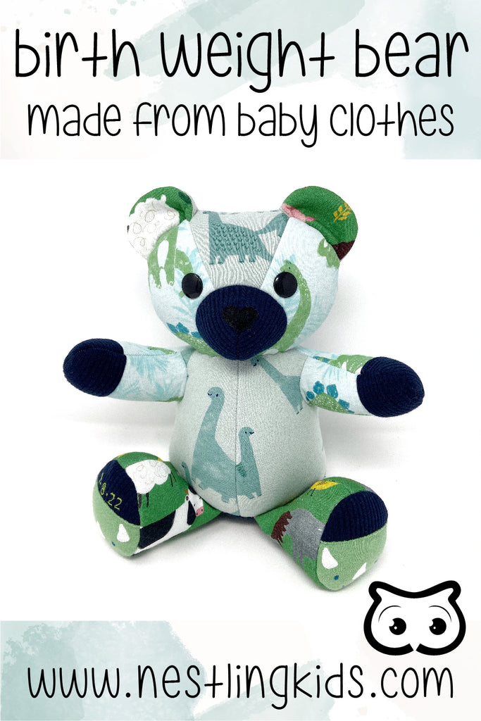 preemie birth weight memory bear