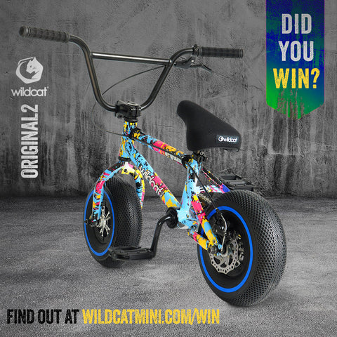 the winner of a Wildcat Mini BMX original 2A Lazer is