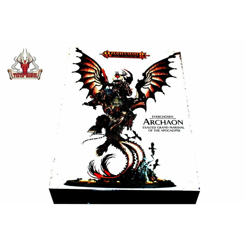 Warhammer Warriors Of Chaos Archaon Everchosen New Tista Minis