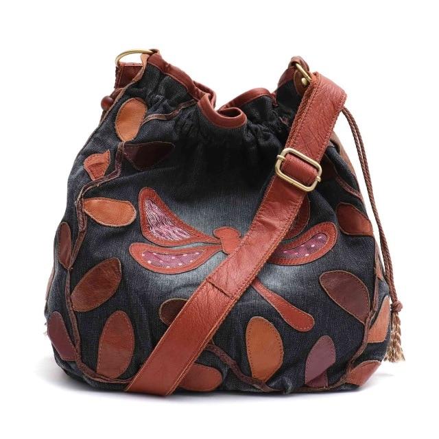 Bags Genuine Leather Boho Bohemian Vintage Handmade - Trubelle