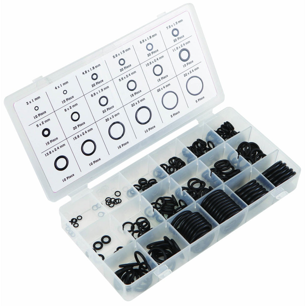 225 Pc Sae O Ring Nitrile Oring Assortment Kit Jabetc Quality Tools And Home Products 