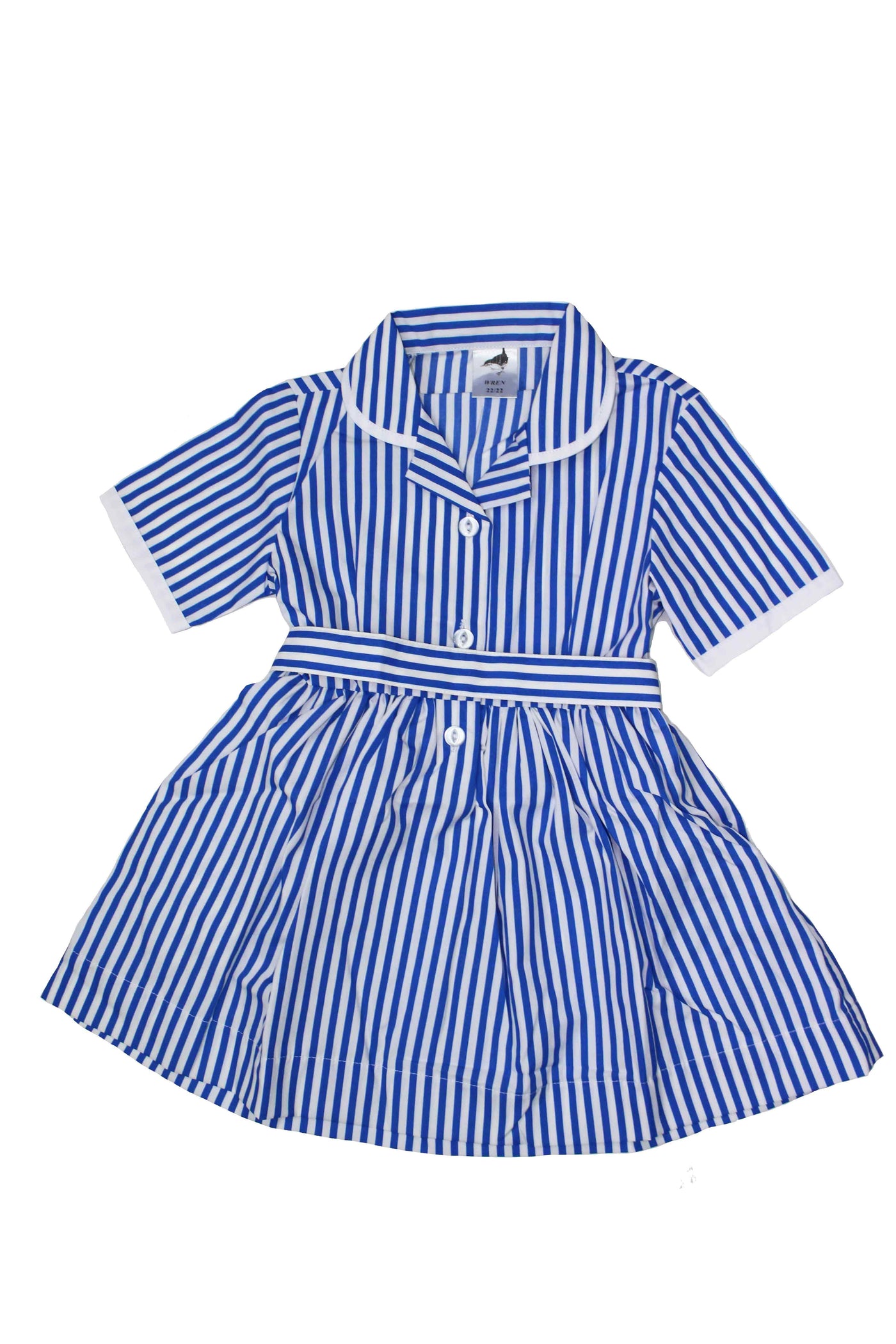 Blue Striped Summer Dress – TGIS Shop