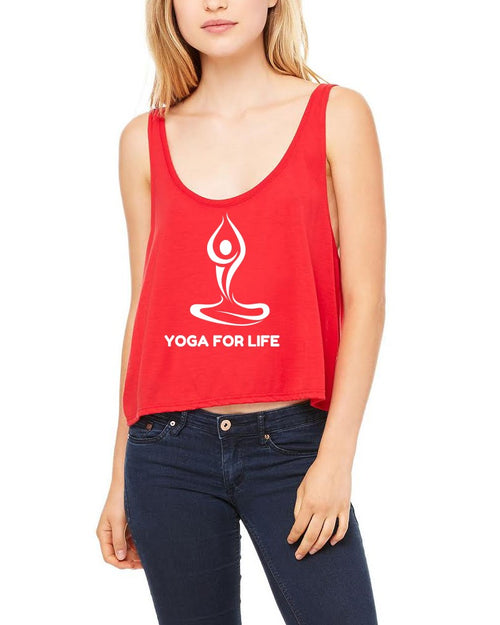 Silver Lightning Apparel Yoga for Life Yoga Flowy Boxy Tank Top