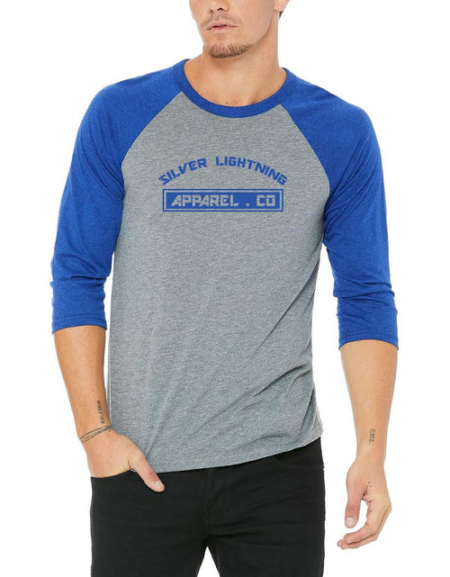 Silver Lightning Unisex 3/4 Sleeve Baseball Tee