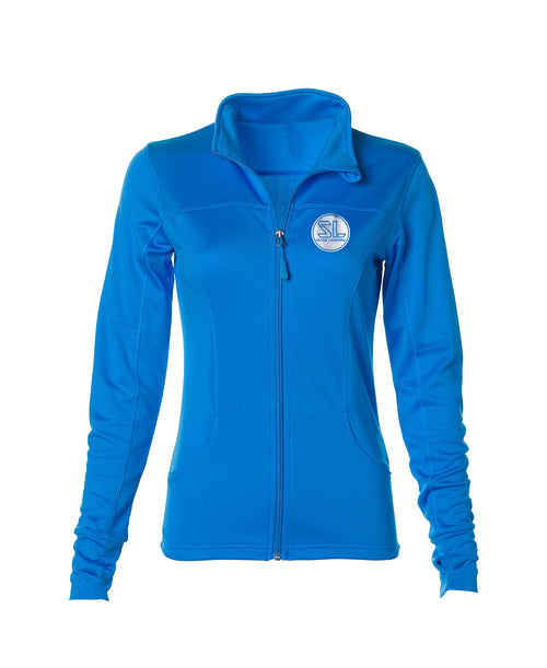 Silver Lightning Women Water Resistant   Poly-Tech Zip Fleece