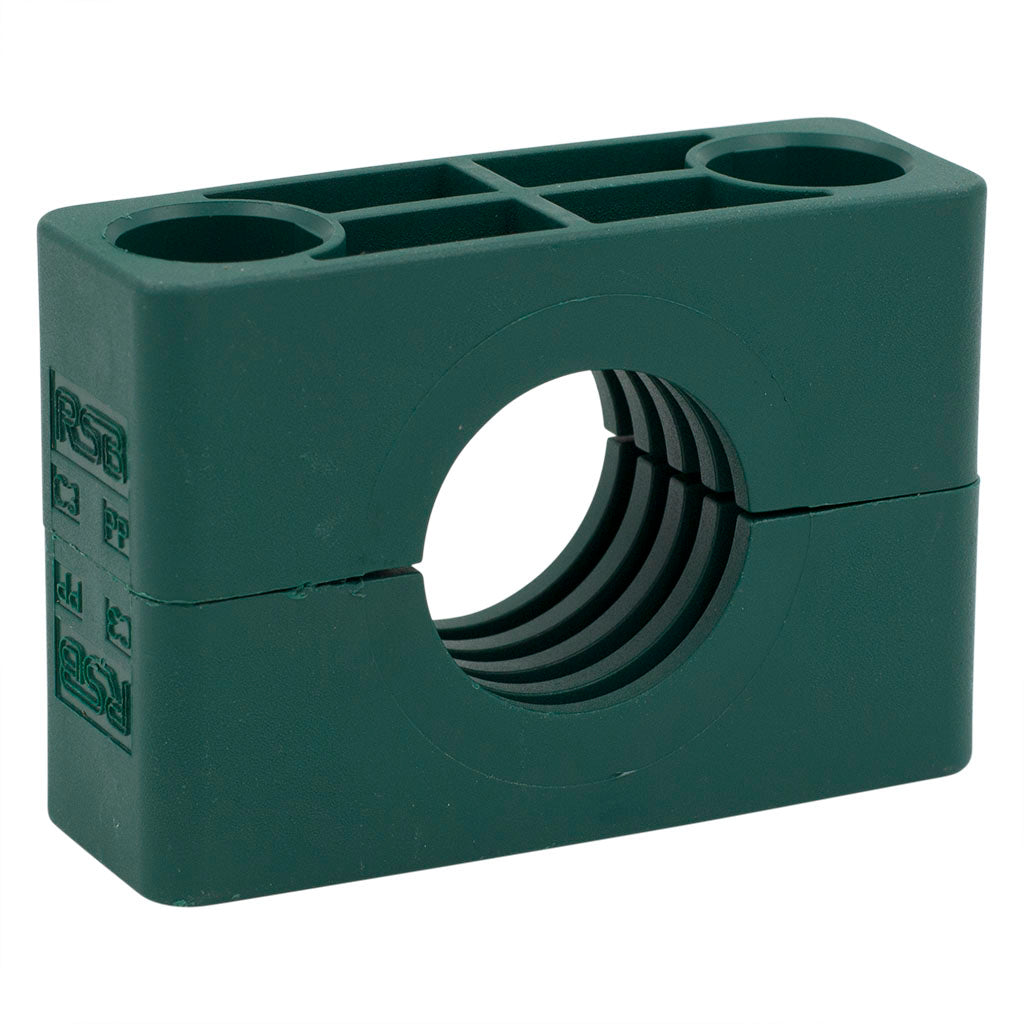 1-1/2" Tubing Clamp Body (1.50" I.D.) Polypropylene Heavy Series