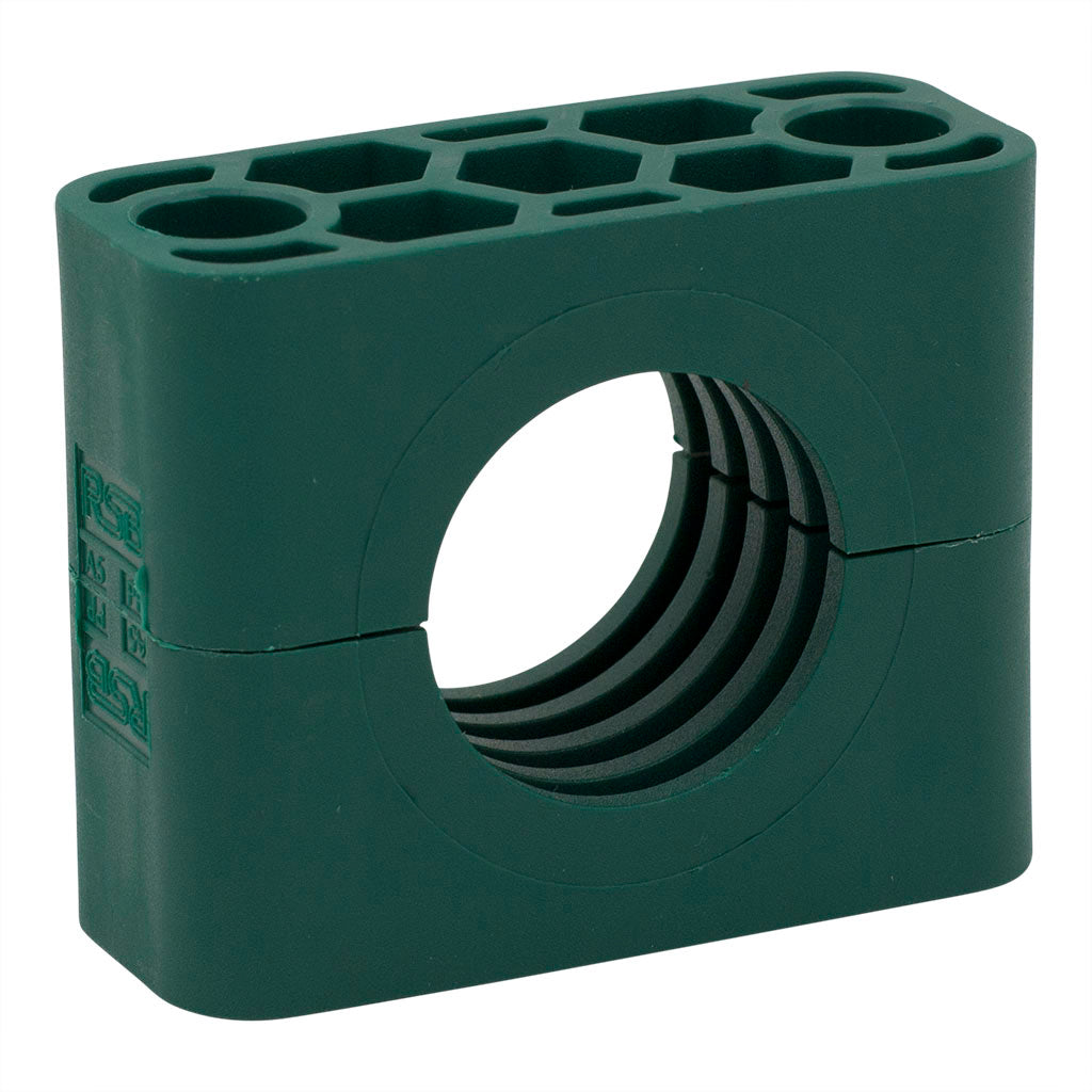 1-1/2" Pipe Clamp Body (1.90" I.D.) Polypropylene Light Series