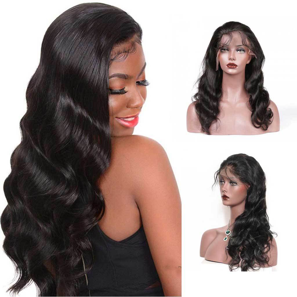 Bombtress Deep Wave 13x4 13x6 Lace Front Wig Curly Human Hair Wigs –  bombtress