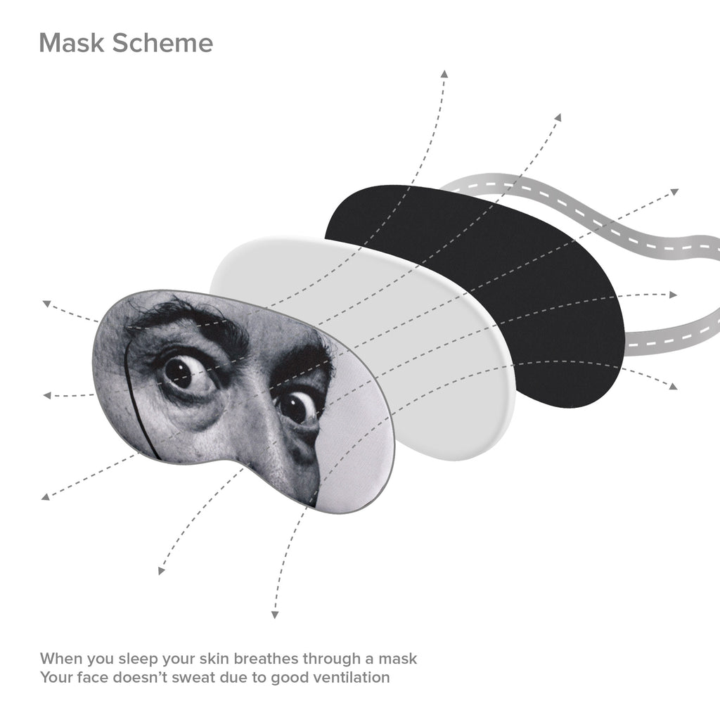 Salvador Dali Mask Geniuses never sleep! –