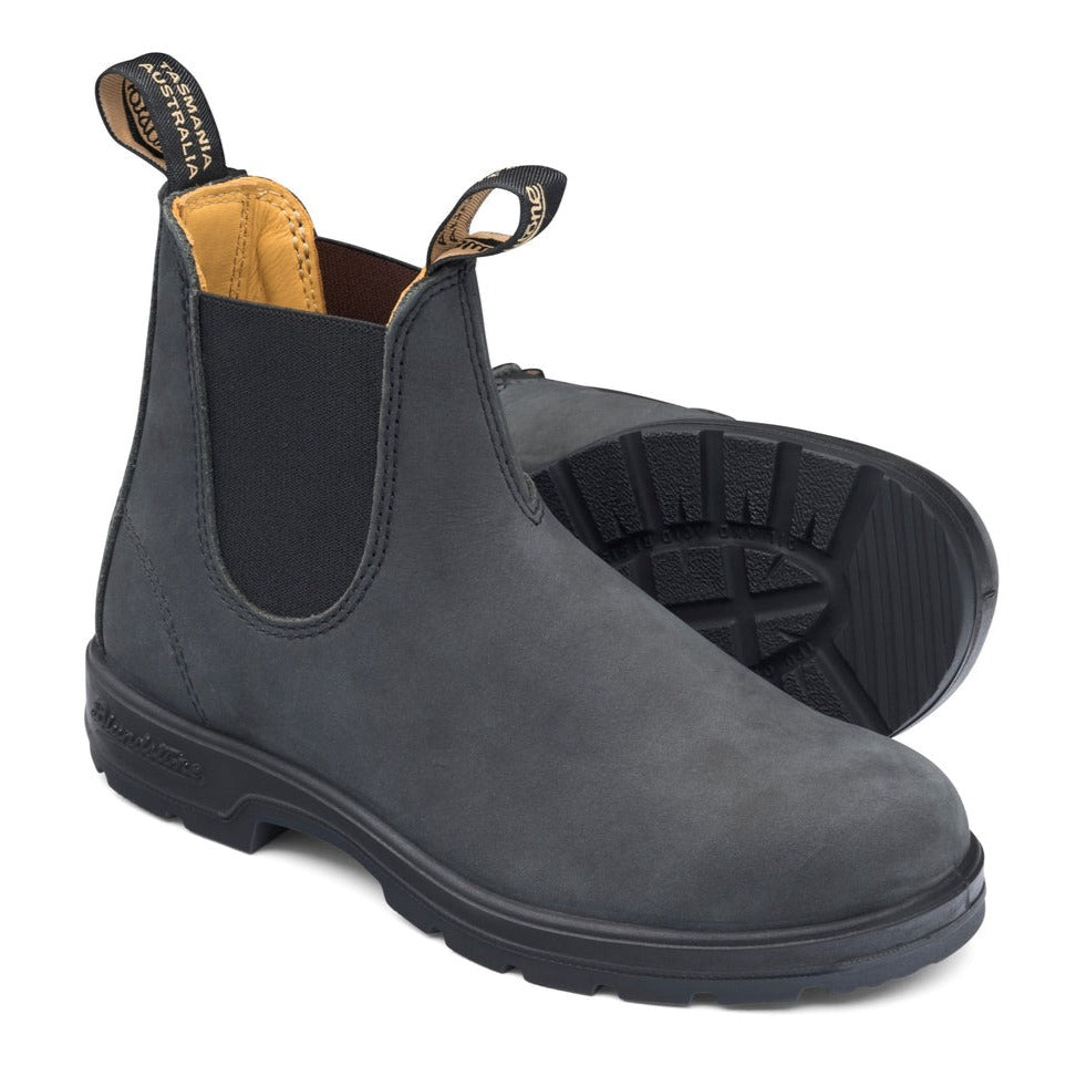 BLUNDSTONE 1308 DRESS IN RUSTIC BLACK the Urban Shoe Myth