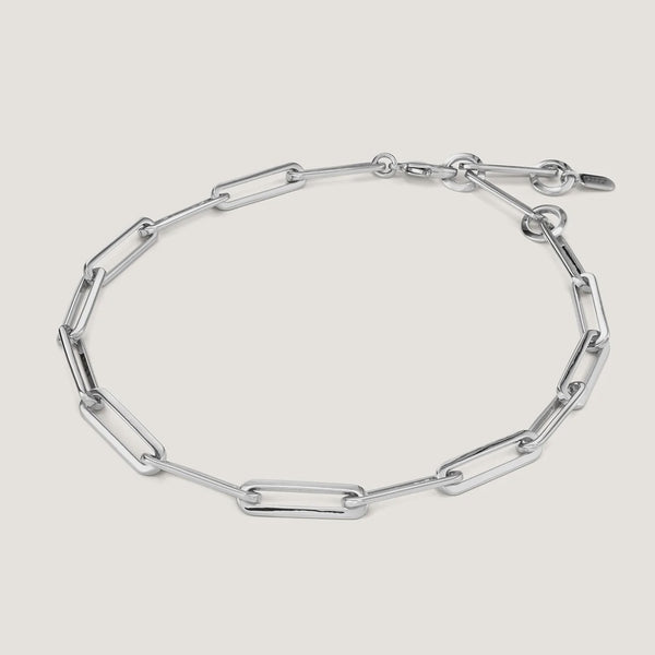 JENNY BIRD - STEVIE CHAIN NECKLACE IN SILVER - the Urban Shoe Myth