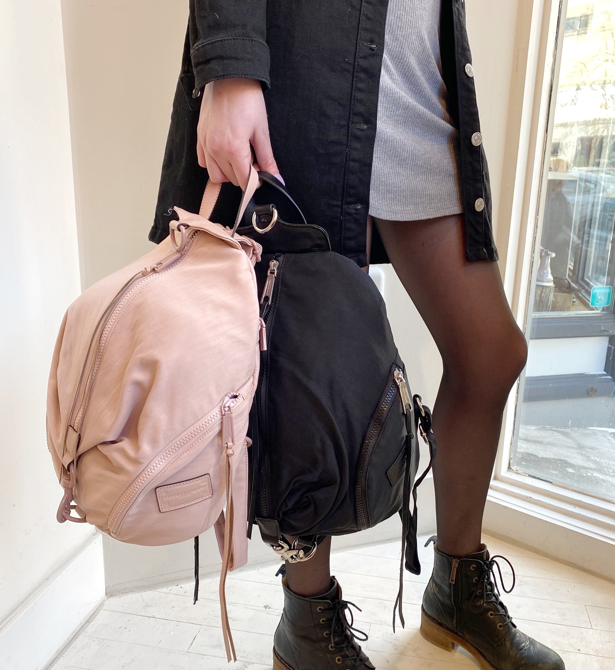 rebecca minkoff julian nylon backpack sale