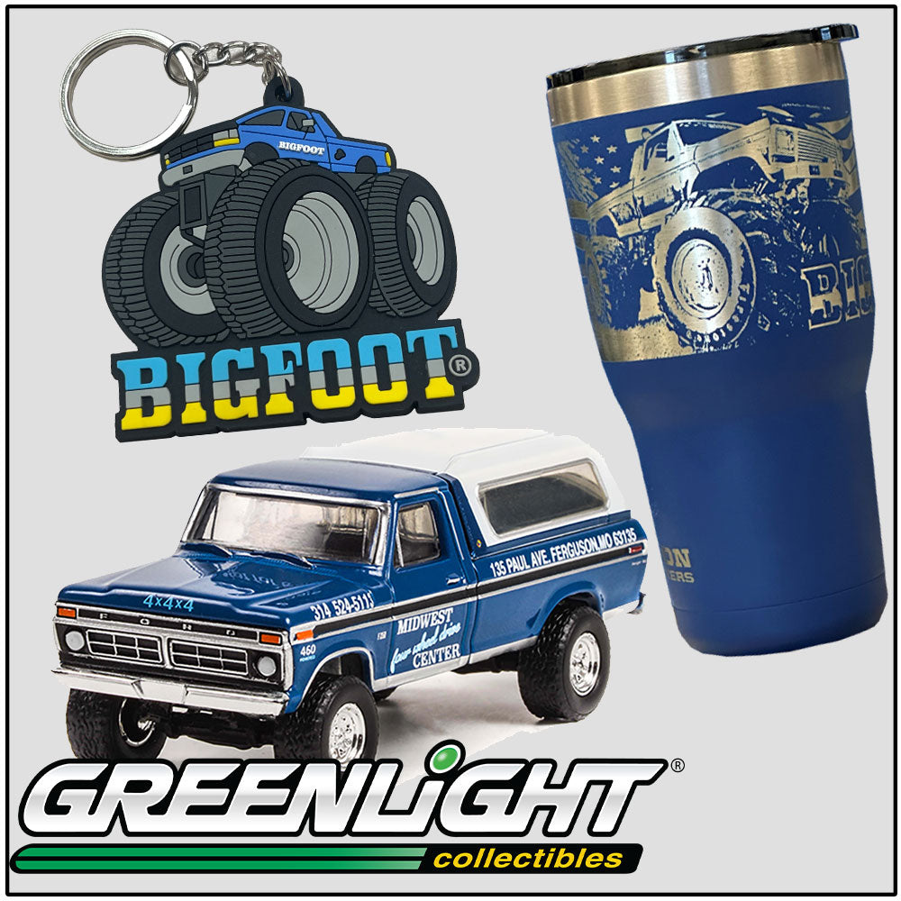 NOT A TOY - 1:64 Greenlight Collectibles Midwest 4WD Camper Truck Die- –  Bigfoot 4X4