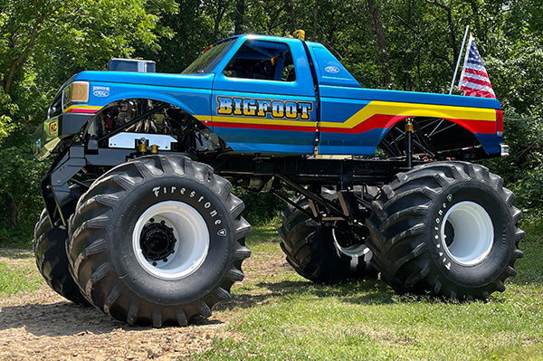 BIGFOOT 4 after its restoration in 2023.