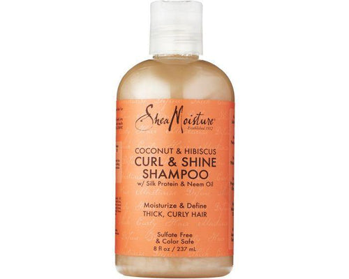Coconut & Hibiscus Curl & Shine Shampoo - 8 OZ