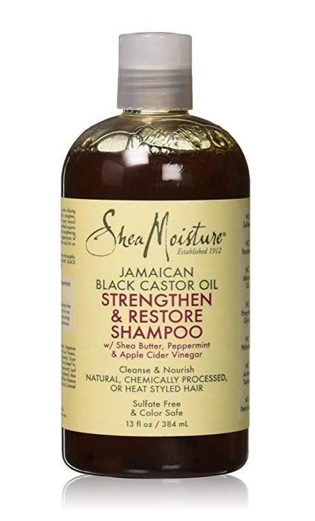 Jamaican Black Castor Oil Strengthen & Restore Shea Moisture Shampoo 16 oz