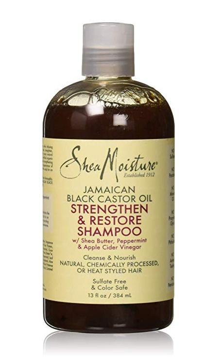Jamaican Black Castor Oil Strengthen & Restore Shea Moisture Shampoo 13 oz