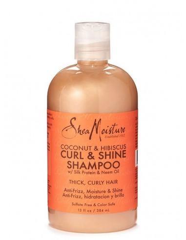 Coconut & Hibiscus Curl & Shine Shampoo - 13 OZ