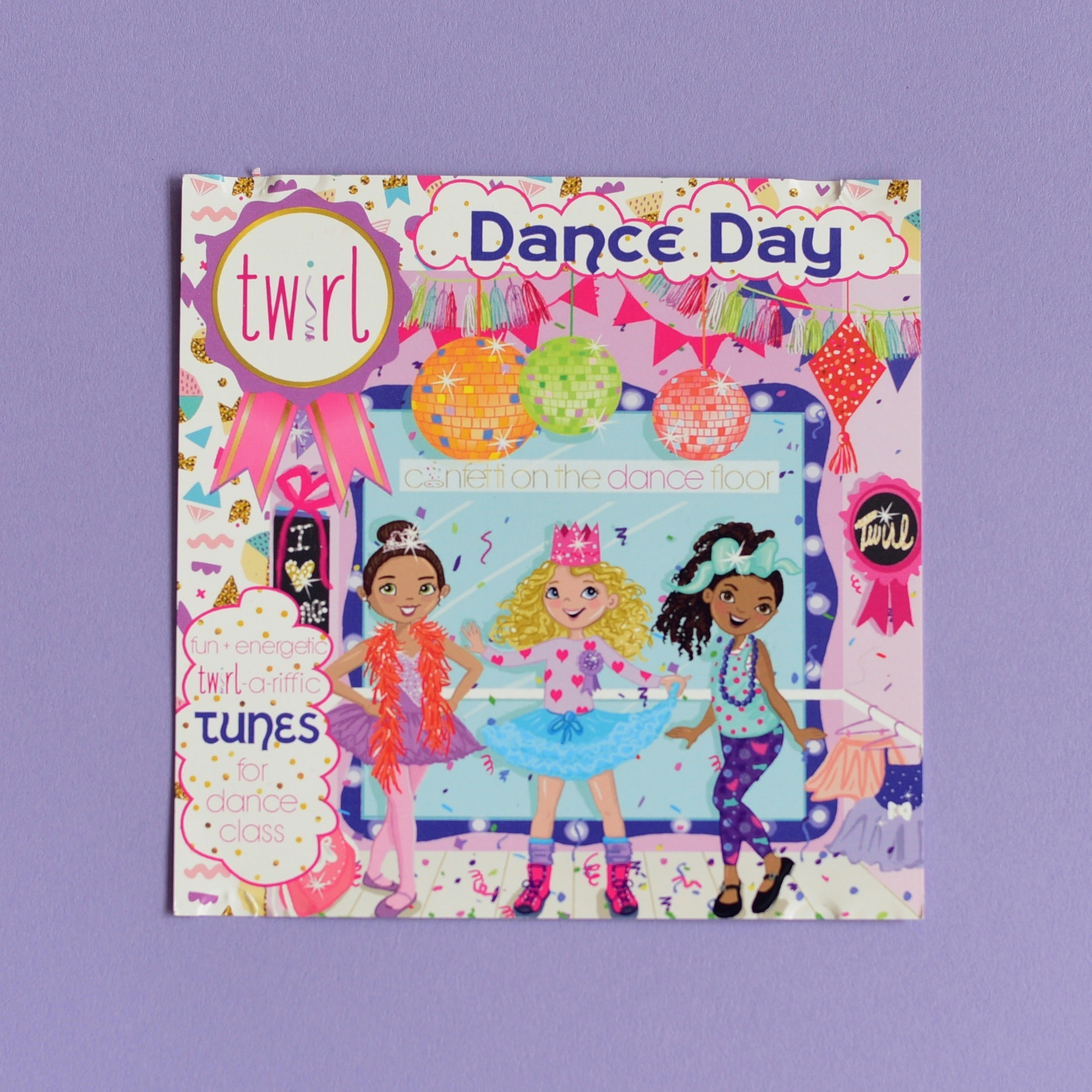 Twirl Dance Day Music Download Confetti On The Dance Floor