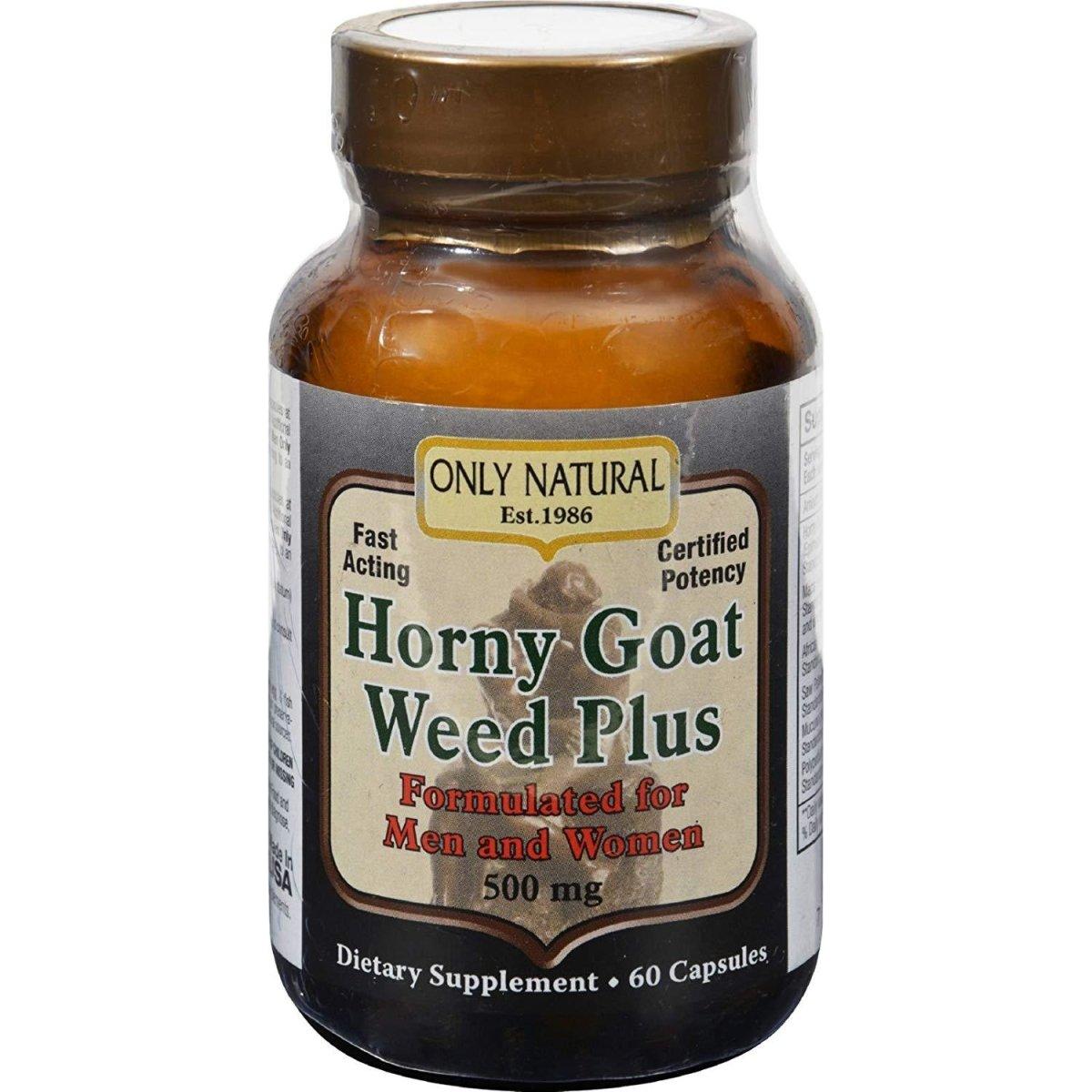 Horny Goat Weed Plus 500mg 60 Capsules