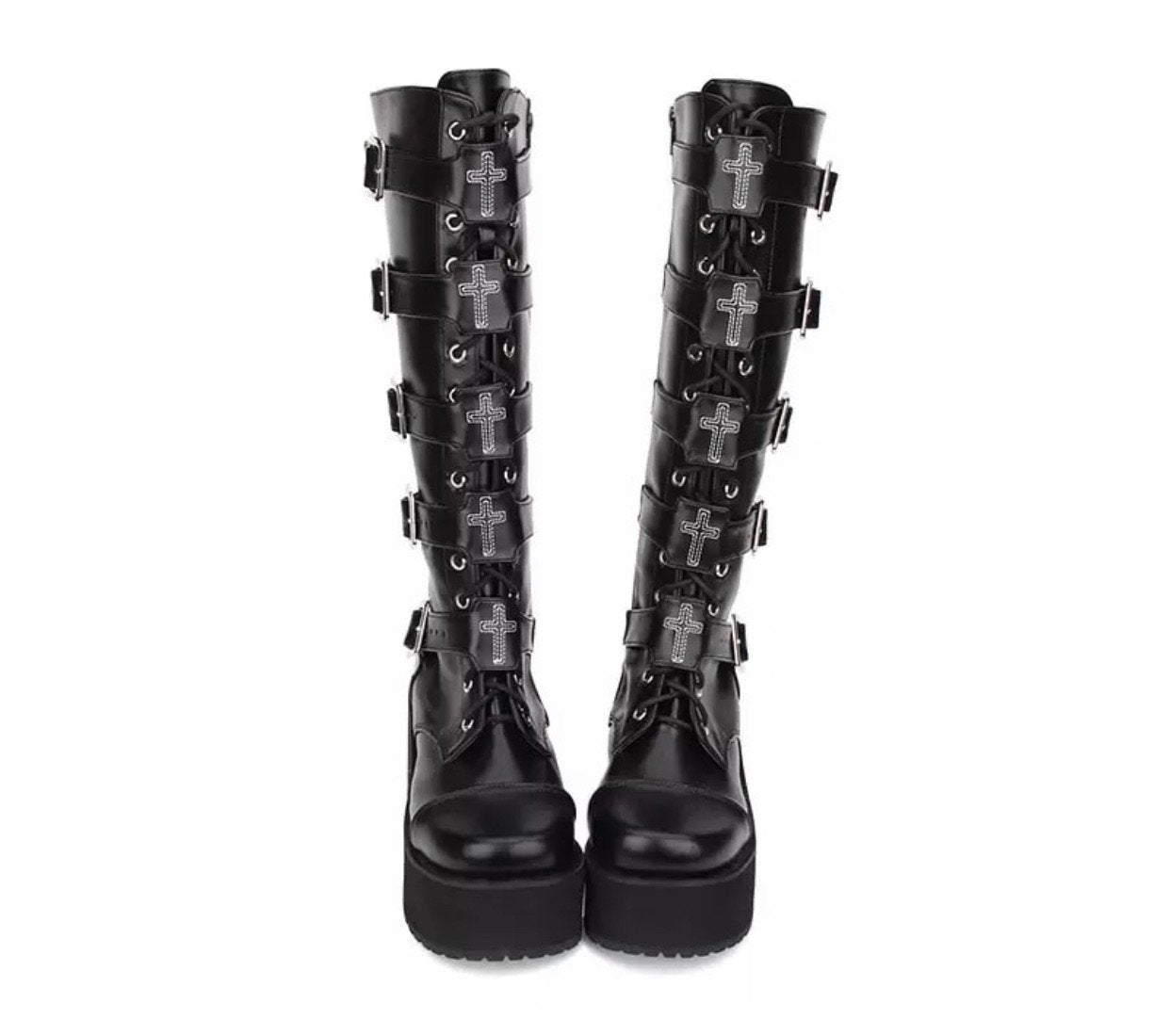 high platform boots goth