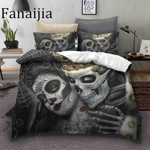 Beddings Sets I Love Skulls Store