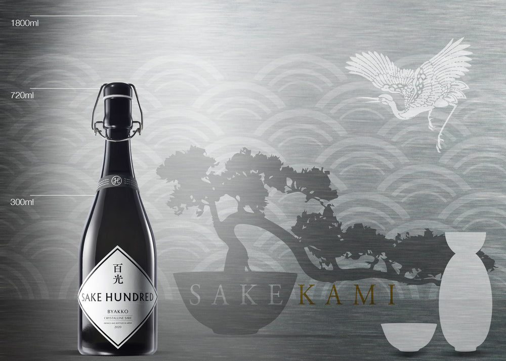 SAKE HUNDRED - BYAKKO BESPOKE 720ML – SAKEKAMI