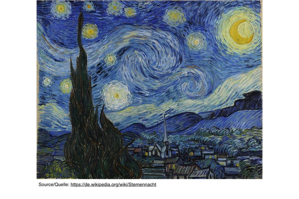 Sternennacht von Vincent Van Gogh