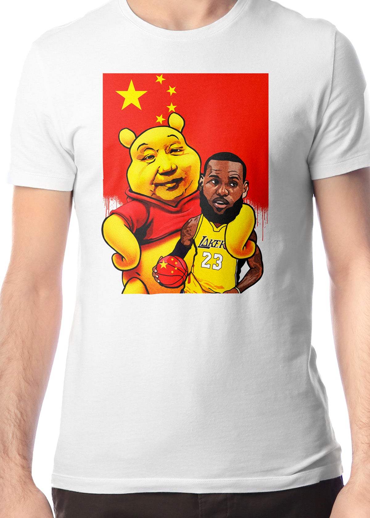 lebron cartoon shirt