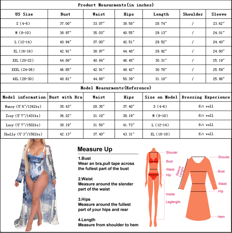 Saledress | Beachwear | 2 Piece Money Print Bikini Cover Up Swimsuits ...