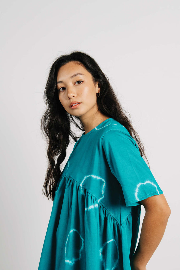 Buffalo Dress - Teal 