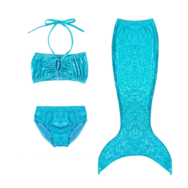 mermaid tail swimming costume