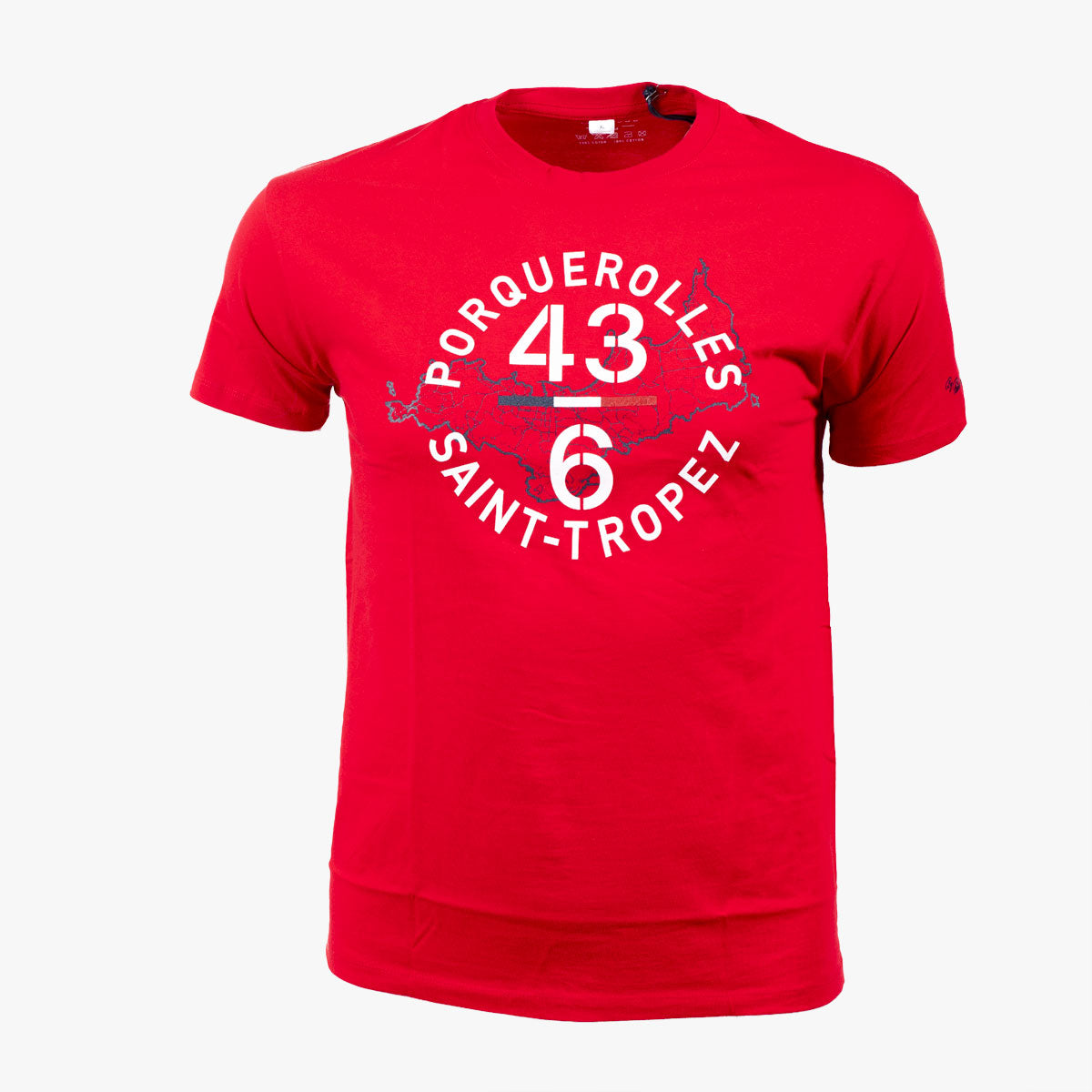 T-shirt 43.6 Porquerolles Rouge