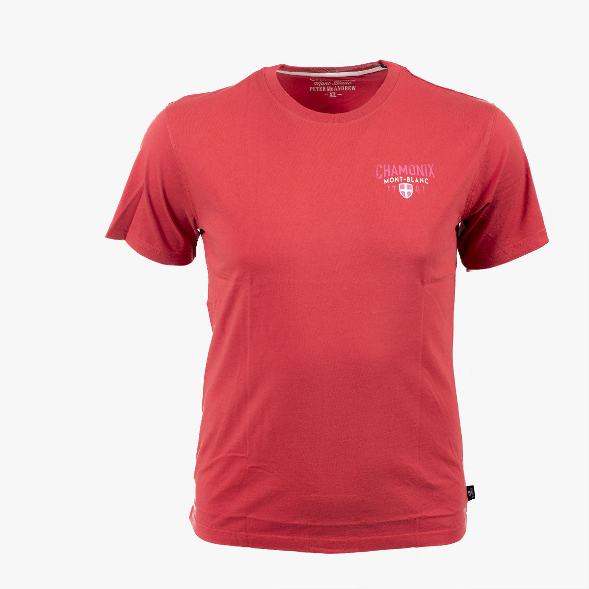 T-shirt Chamonix Mont-Blanc Rouge